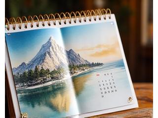 Calendar with highlighted luxury travel seasons